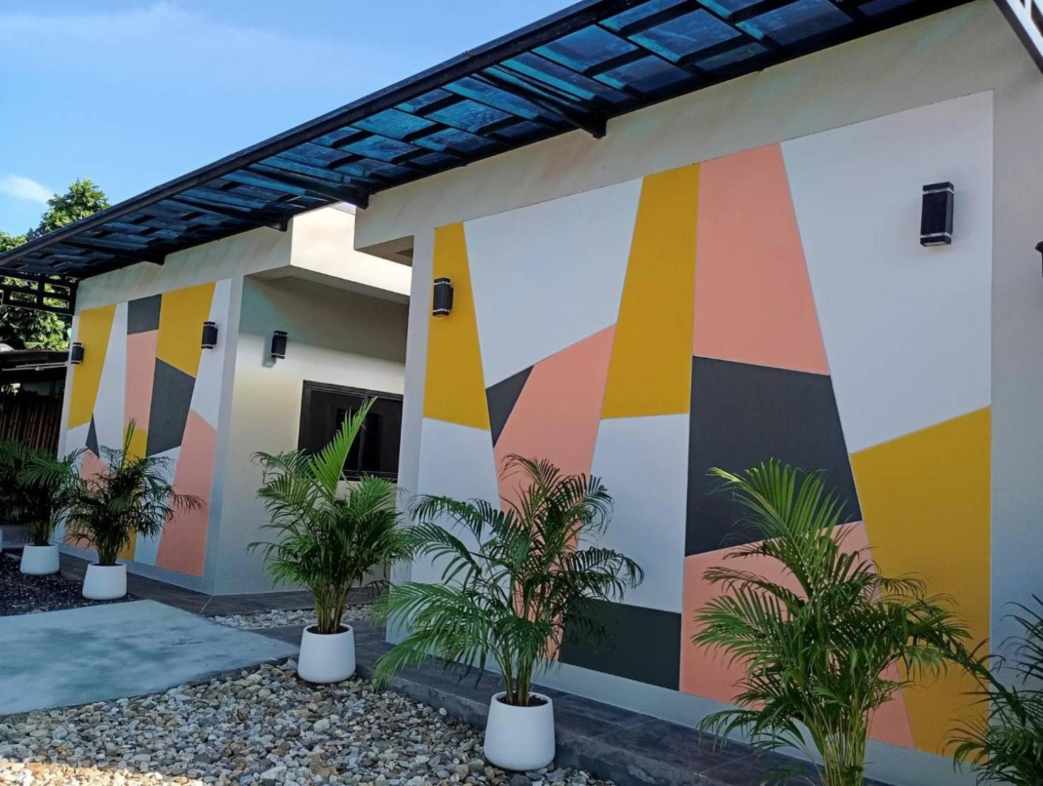 Sk Hometel Samui Airport Bang Rak Beach  Exteriör bild