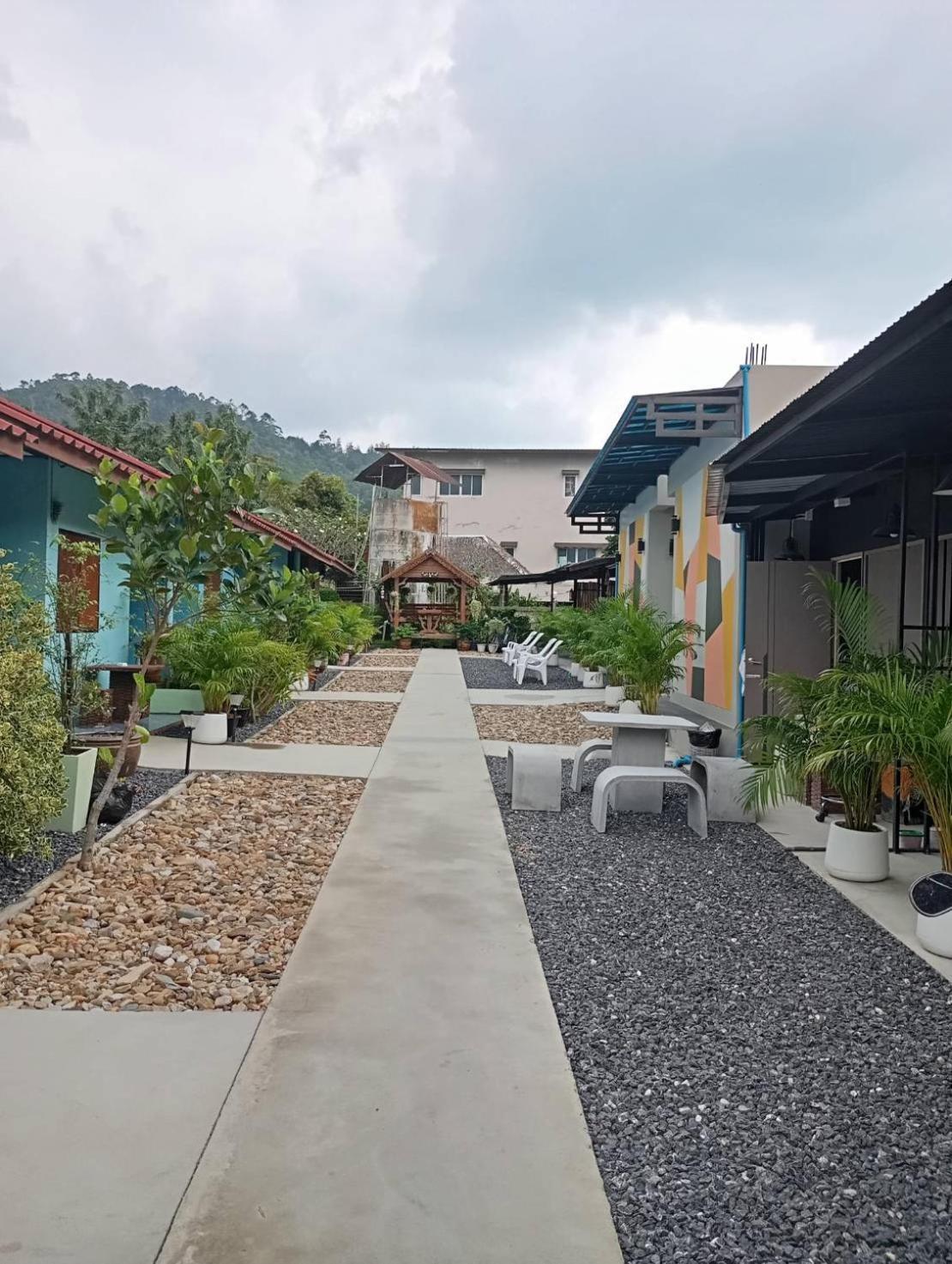 Sk Hometel Samui Airport Bang Rak Beach  Exteriör bild