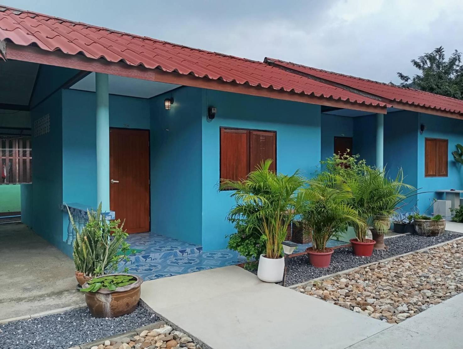 Sk Hometel Samui Airport Bang Rak Beach  Exteriör bild
